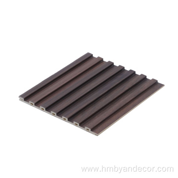 Water Proof Wood Plastic Composite Cladding Fluted Wood